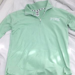 Pink mint green sweatshirt
